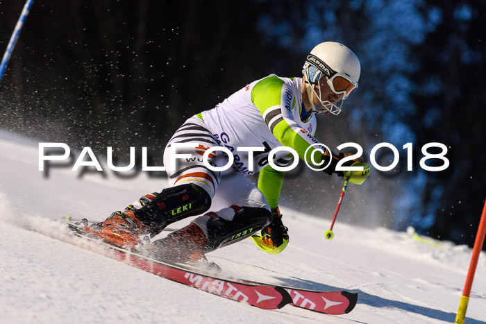 FIS NJC Alpine Kombi Damen + Herren 13.01.2018