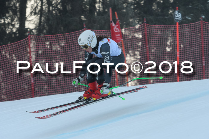 FIS NJC Alpine Kombi Damen + Herren 14.01.2018