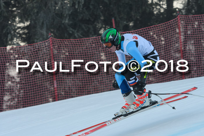 FIS NJC Alpine Kombi Damen + Herren 14.01.2018