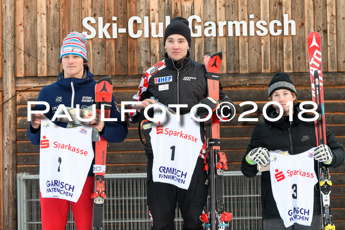 FIS NJC Alpine Kombi Damen + Herren 14.01.2018