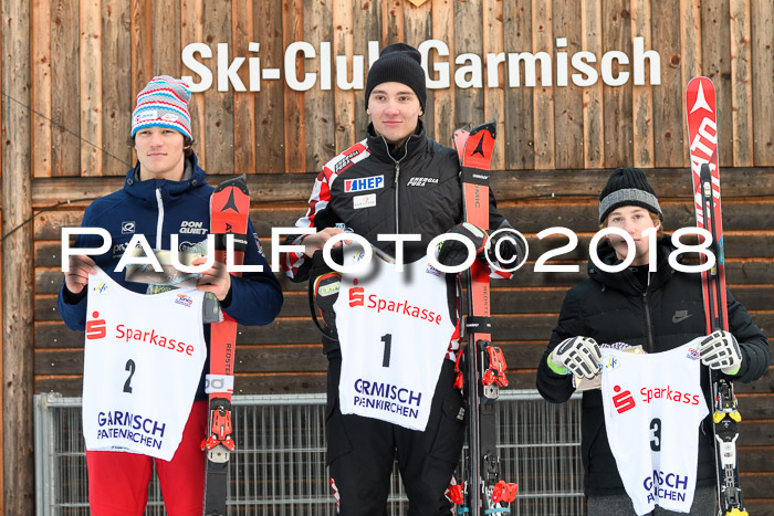 FIS NJC Alpine Kombi Damen + Herren 14.01.2018