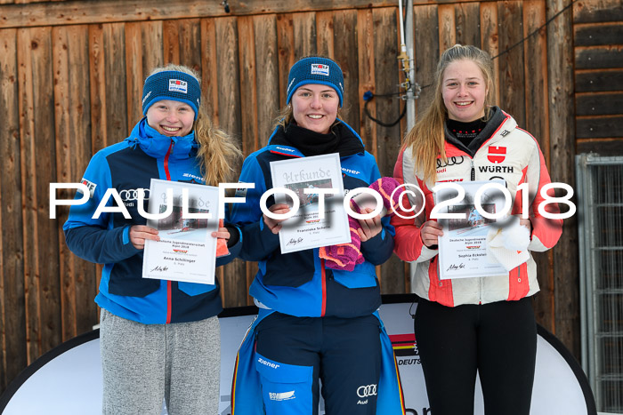 FIS NJC Alpine Kombi Damen + Herren 14.01.2018