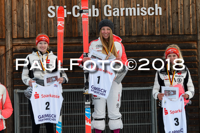 FIS NJC Alpine Kombi Damen + Herren 14.01.2018
