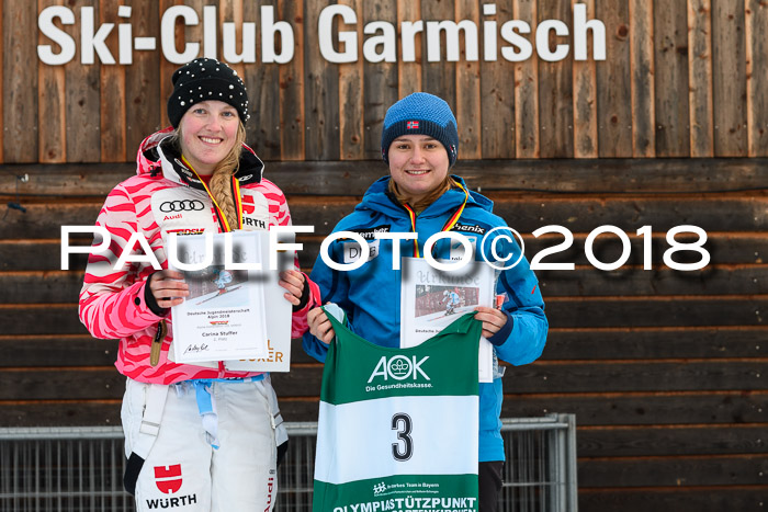 FIS NJC Alpine Kombi Damen + Herren 14.01.2018