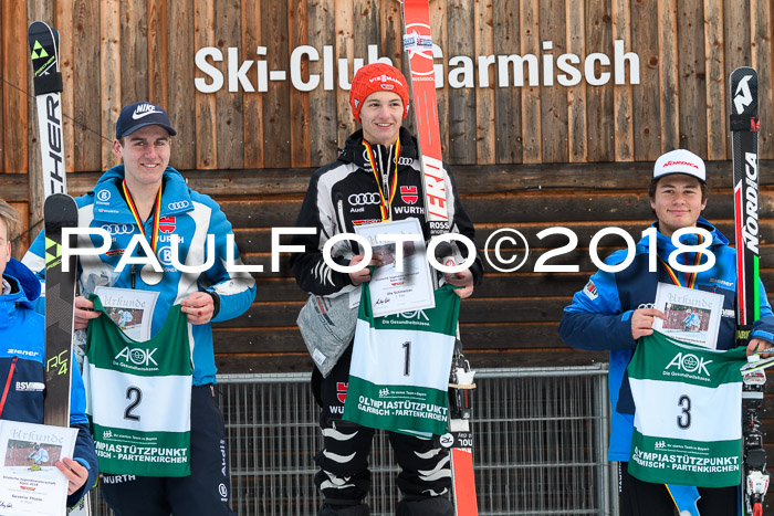 FIS NJC Alpine Kombi Damen + Herren 14.01.2018