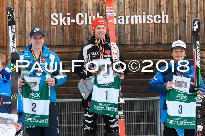 FIS NJC Alpine Kombi Damen + Herren 14.01.2018