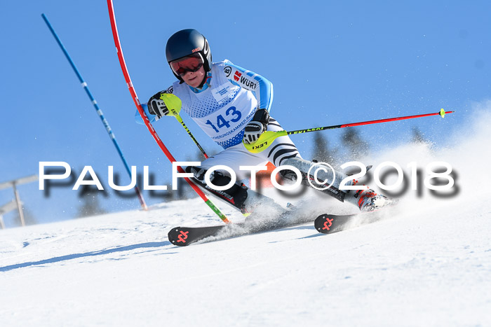 SVM U14/U16 Slalom 14.01.2018