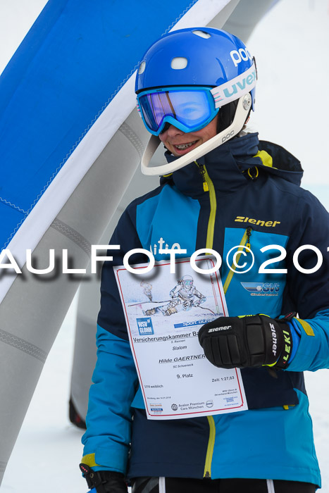 SVM U14/U16 Slalom 14.01.2018
