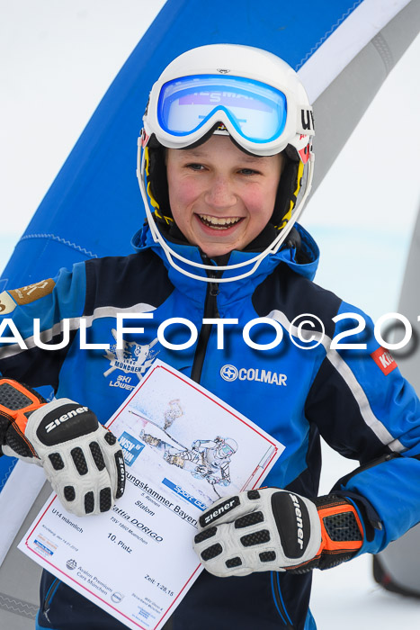SVM U14/U16 Slalom 14.01.2018