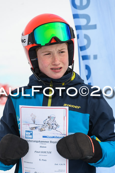 SVM U14/U16 Slalom 14.01.2018