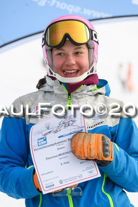 SVM U14/U16 Slalom 14.01.2018
