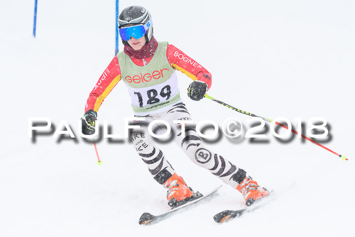 1. ASV Geiger Cup RS 20.01.2018