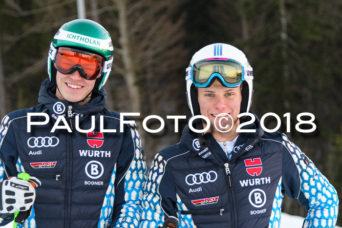 Bayerische Schülermeisterschaft Alpin Riesenslalom 27.01.2018