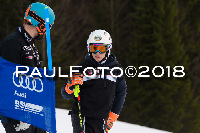 Bayerische Schülermeisterschaft Alpin Riesenslalom 27.01.2018