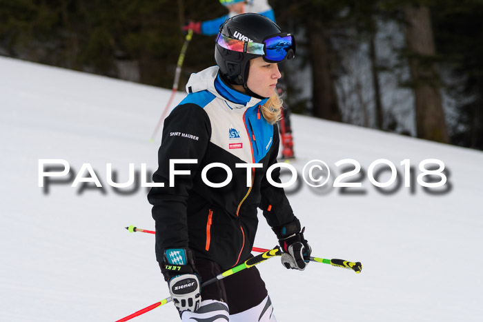 Bayerische Schülermeisterschaft Alpin Riesenslalom 27.01.2018