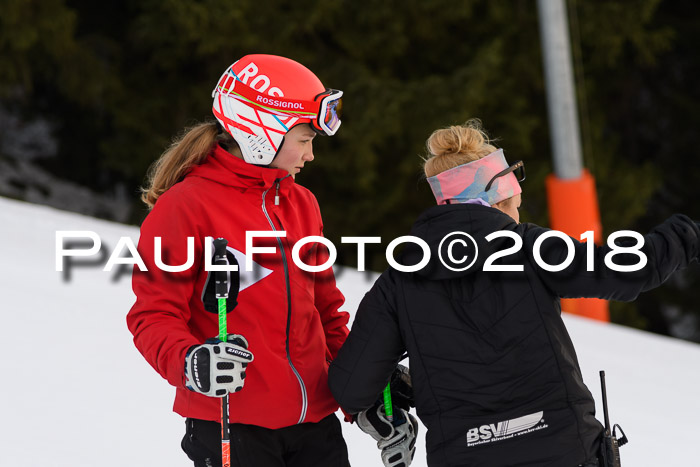 Bayerische Schülermeisterschaft Alpin Riesenslalom 27.01.2018