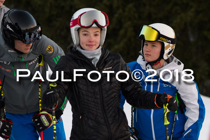 Bayerische Schülermeisterschaft Alpin Riesenslalom 27.01.2018