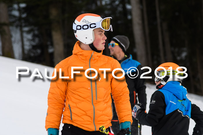 Bayerische Schülermeisterschaft Alpin Riesenslalom 27.01.2018