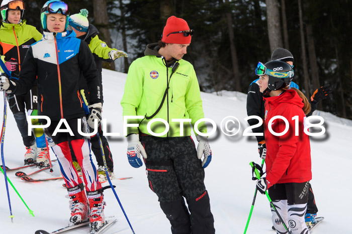 Bayerische Schülermeisterschaft Alpin Riesenslalom 27.01.2018