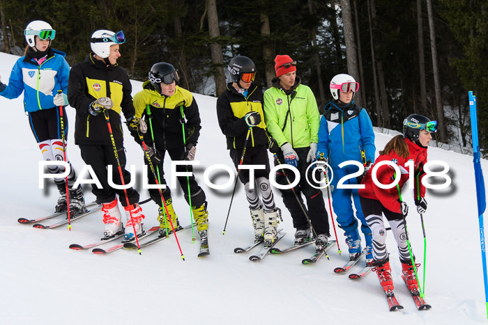 Bayerische Schülermeisterschaft Alpin Riesenslalom 27.01.2018