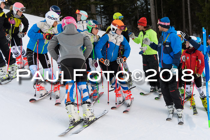 Bayerische Schülermeisterschaft Alpin Riesenslalom 27.01.2018