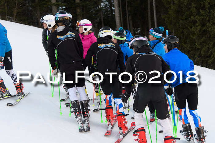 Bayerische Schülermeisterschaft Alpin Riesenslalom 27.01.2018