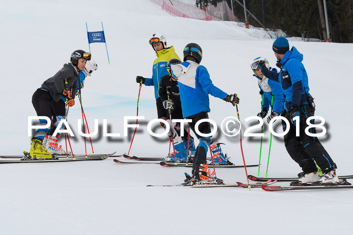 Bayerische Schülermeisterschaft Alpin Riesenslalom 27.01.2018