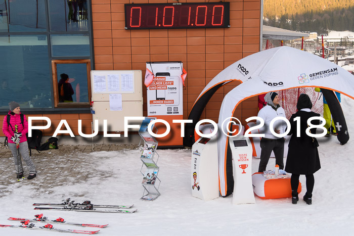 Bayerische Schülermeisterschaft Alpin Riesenslalom 27.01.2018