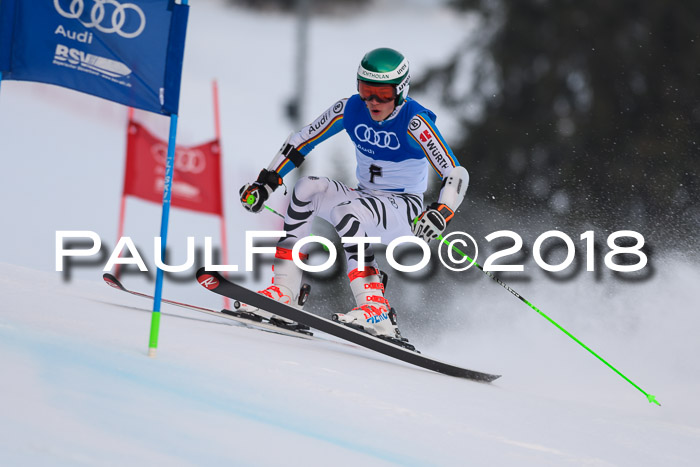 Bayerische Schülermeisterschaft Alpin Riesenslalom 27.01.2018