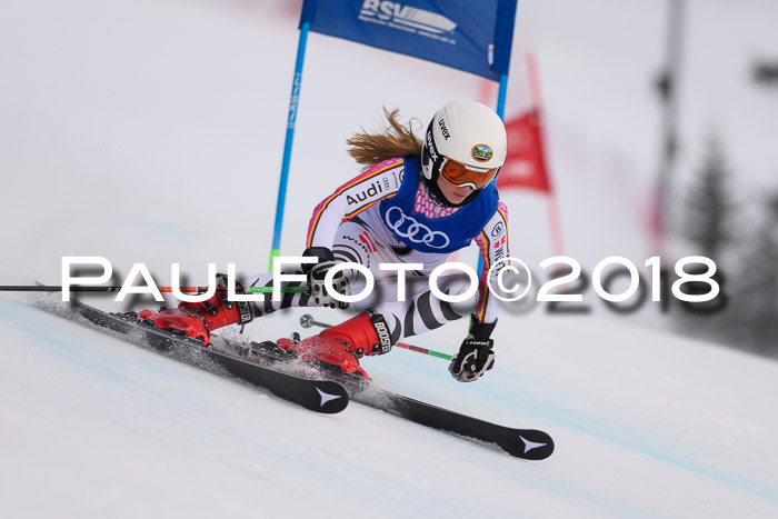 Bayerische Schülermeisterschaft Alpin Riesenslalom 27.01.2018