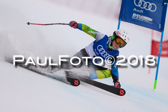 Bayerische Schülermeisterschaft Alpin Riesenslalom 27.01.2018