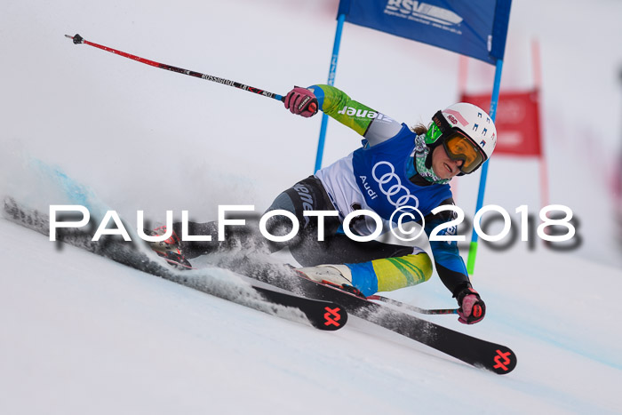 Bayerische Schülermeisterschaft Alpin Riesenslalom 27.01.2018