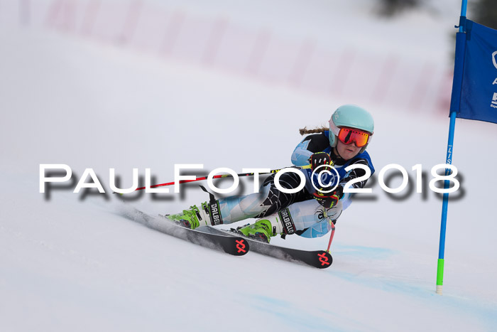 Bayerische Schülermeisterschaft Alpin Riesenslalom 27.01.2018