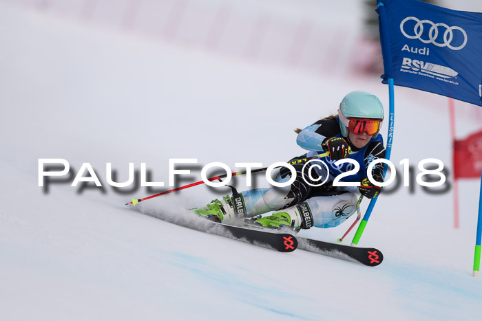 Bayerische Schülermeisterschaft Alpin Riesenslalom 27.01.2018