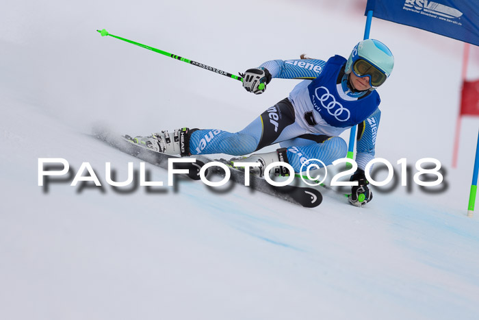 Bayerische Schülermeisterschaft Alpin Riesenslalom 27.01.2018