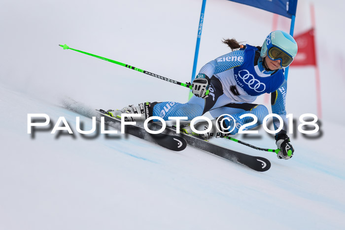 Bayerische Schülermeisterschaft Alpin Riesenslalom 27.01.2018