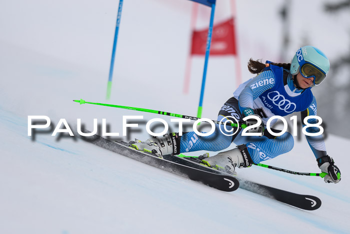 Bayerische Schülermeisterschaft Alpin Riesenslalom 27.01.2018