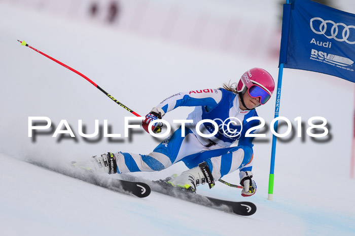 Bayerische Schülermeisterschaft Alpin Riesenslalom 27.01.2018