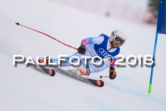 Bayerische Schülermeisterschaft Alpin Riesenslalom 27.01.2018