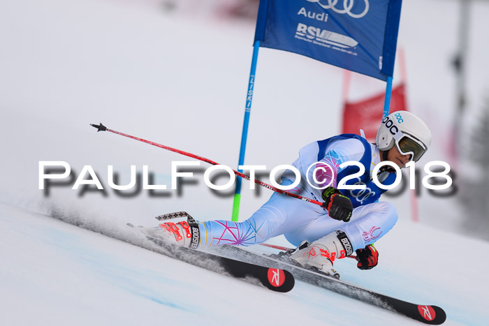 Bayerische Schülermeisterschaft Alpin Riesenslalom 27.01.2018