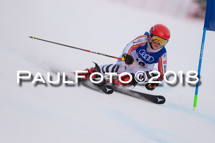 Bayerische Schülermeisterschaft Alpin Riesenslalom 27.01.2018