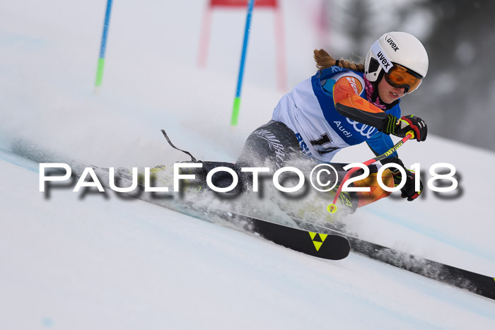 Bayerische Schülermeisterschaft Alpin Riesenslalom 27.01.2018