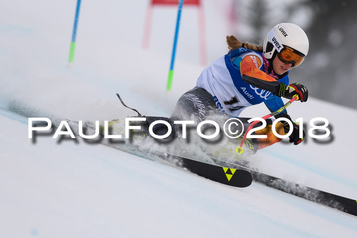 Bayerische Schülermeisterschaft Alpin Riesenslalom 27.01.2018