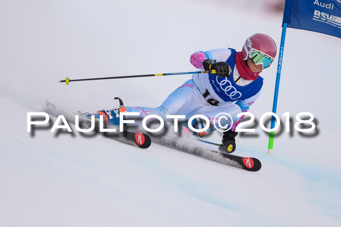 Bayerische Schülermeisterschaft Alpin Riesenslalom 27.01.2018