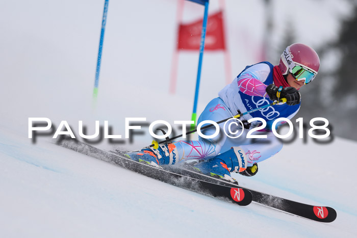 Bayerische Schülermeisterschaft Alpin Riesenslalom 27.01.2018