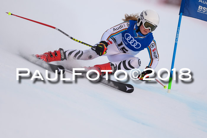 Bayerische Schülermeisterschaft Alpin Riesenslalom 27.01.2018