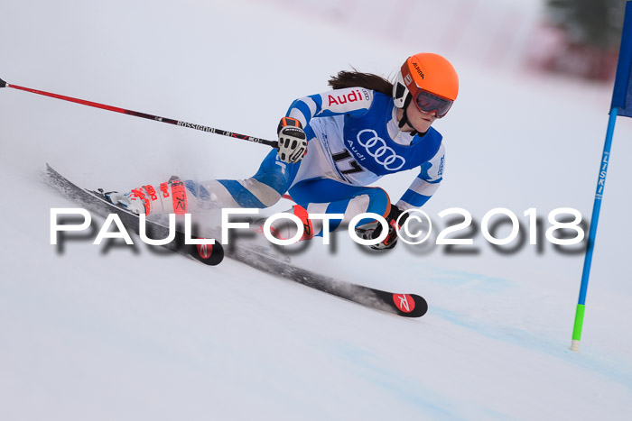 Bayerische Schülermeisterschaft Alpin Riesenslalom 27.01.2018