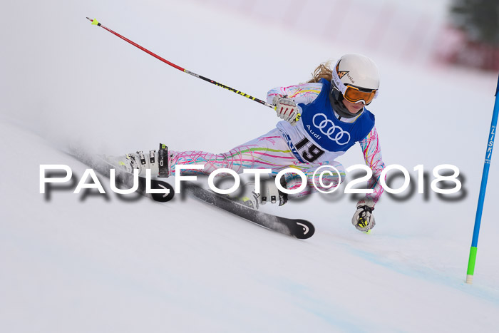 Bayerische Schülermeisterschaft Alpin Riesenslalom 27.01.2018