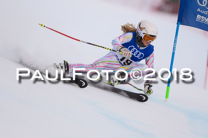 Bayerische Schülermeisterschaft Alpin Riesenslalom 27.01.2018