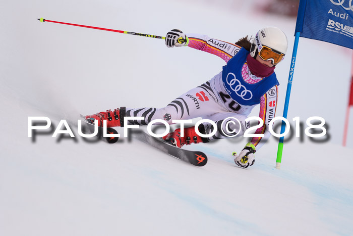 Bayerische Schülermeisterschaft Alpin Riesenslalom 27.01.2018